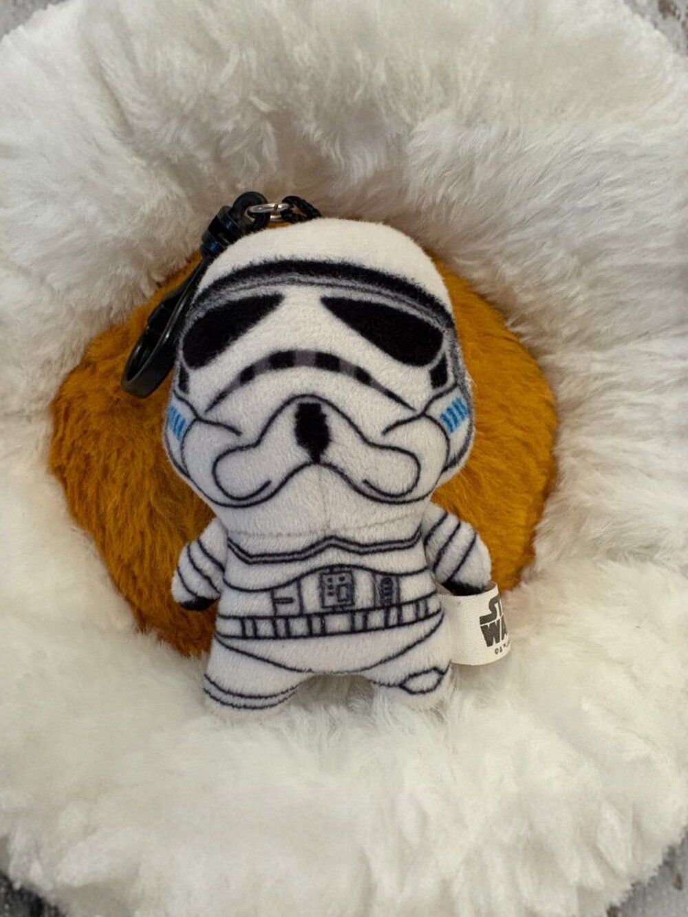 Star Wars Stormtrooper Plush Keychain Monogram Lucasfilm (SKU: 179TO)